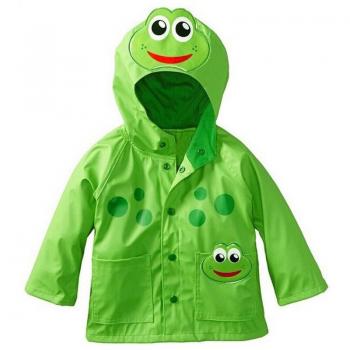 Hooded Frog Raincoat for Children