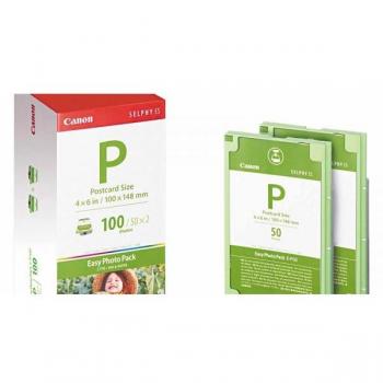 Canon SELPHY Photo Paper Ink Combo Pack E-P100