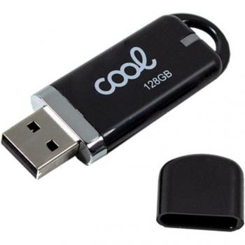 USB 2.0 Pen Drive 128GB Negro Diseño Atractivo