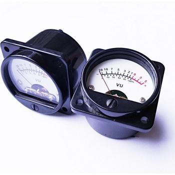 Hifi DIY Kits 45MM Round VU Indicator with Warm Yellow Light 6-12V