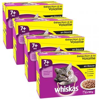 WHISKAS Pâtée pour Chat Senior