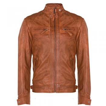 Infinity Lederjacke für Männer 3XL