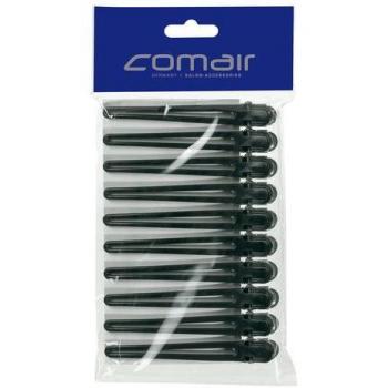 Comair Pinces à cheveux 10 pièces en plastique/aluminium 95mm