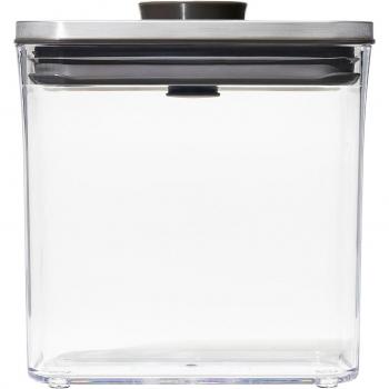 OXO Good Grips 1,6 L rechteckiger POP-Vorratsbehälter transparent