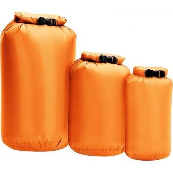 Paquete de Bolsas 3 Unidades: 8L, 40L y 70L – Impermeables y Resistente al Agua para Deportes Acuáticos