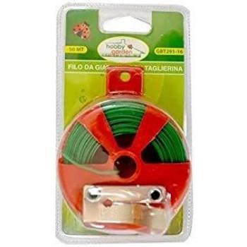 Filo di ferro zincato rivestito in plastica per giardino