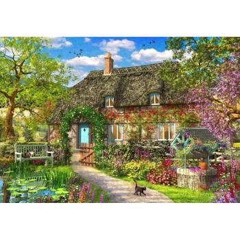 Puzzle 1000 pièces Le Cottage Ancien Bluebird