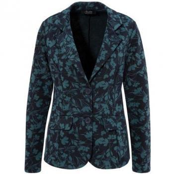 ANISTON SELECTED Sweatblazer mit floralem Design
