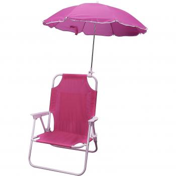 Chaises de Plage et Parasols Rouge