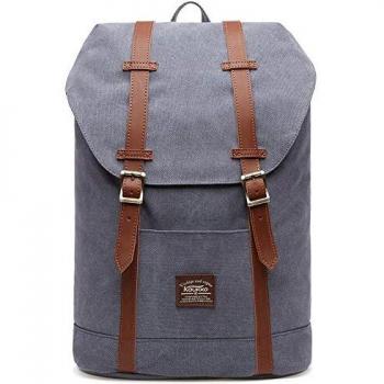 Mochila KAUKKO Gris para Laptop 16 y Actividades al Aire Libre