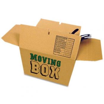 Verhuisdoos 480x320x360 mm bedrukt Cleverpack