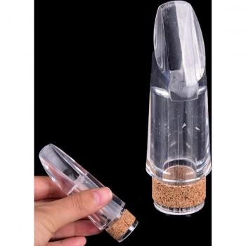 Boquilla de clarinete de madera, transparente, 1 unidad