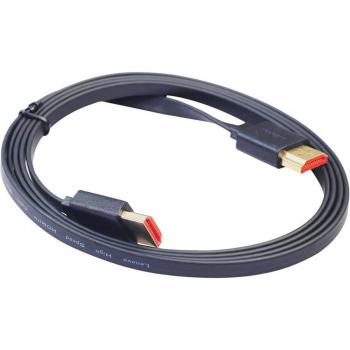High-Speed HDMI Flat Cable Gold-Plated 3D 4K for TV, PS3, Projector, Computer