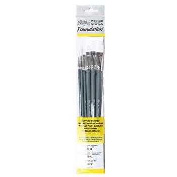 Basis Acrylborstel Set Winsor & Newton 3/6/10/14 – Mixte – Adult