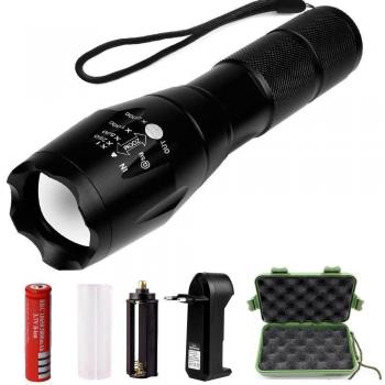 Torcia LED Vanzon Alta Potenza Militare Ricaricabile