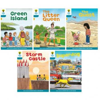 Oxford Reading Tree Biff Chip and Kipper Stories Oxford Level 9 Mixed Pack 5 by Roderick Hunt