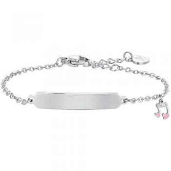 Bracciale Bambino con Nota Musicale e Piastra