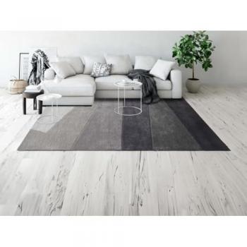 Tapis TAMALE “Élégance Sombre” – 200 x 290 cm, laine viscose, 2500 g/m²