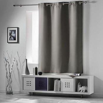 Pearl Eyelet Light Blocking Curtain