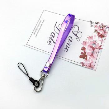 Corde de téléphone portable détachable, finition lisse