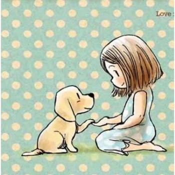 Dog & Darling Girl Clear Silicone Seal