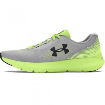 Under Armour Rogue 4 AL Kinder Laufschuhe grau neon grün