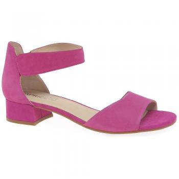 Féminin Caprice Agadir Sandales Daim Fuchsia Taille 5