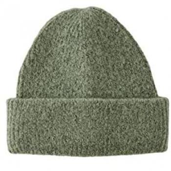 Gorro Beanie Verde para Mujer Pieces