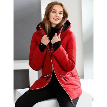 Classic Basics Steppjacke mit Kapuze – Damen – 38