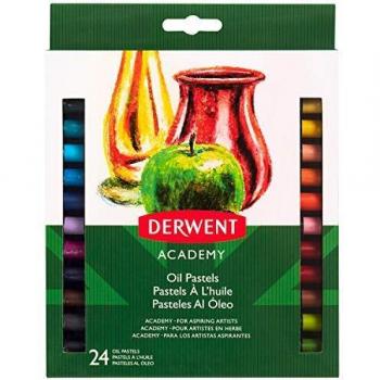 DERWENT Academy Oil Pastels Assorted 24 Pack