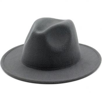 Men's Imitation Wool Jazz Cap
