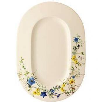 Rosenthal Servierplatte 34 cm, Brilliance Fleurs des Alpes, Porzellan