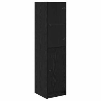 Armoire de Rangement Chêne Noir 35 x 37 x 142 cm Bois d'Ingénierie