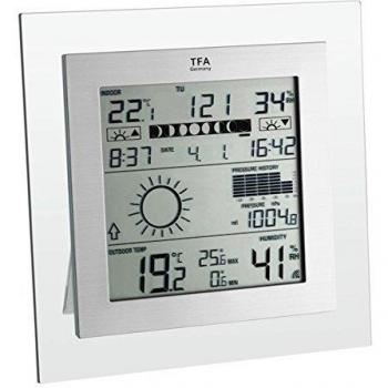 TFA Dostmann Funkwetterstation 35.1121 (grau/transparent)