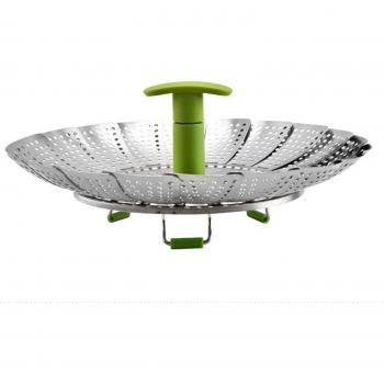 VapeurPlate Inox Étendable