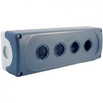 Custodia per ABB 4 Fori, 22 mm, colore Grigio