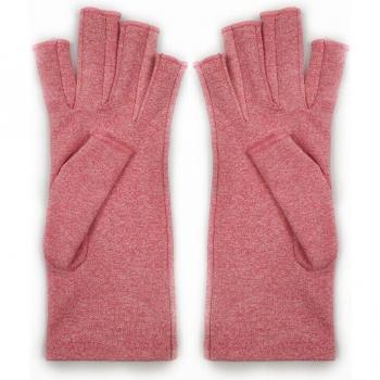 RecuperaInver Guantes de Compresión Medio Dedo y Transpirable