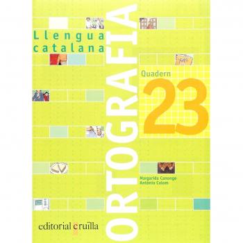 Quadern ortografia 23. Llengua catalana.