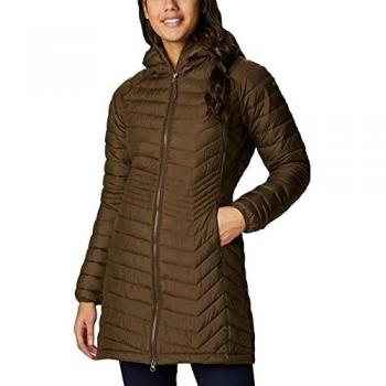 Columbia Powder Lite Mid Jacket for Women Olive Green XS