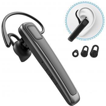 Mpow kabelloses Bluetooth Headset, V4.2 In-Ear Kopfhörer, 8 Stunden Spielzeit für Auto, iPhone, Samsung, Sony, Huawei, Tablet, Laptop (Schwarz)