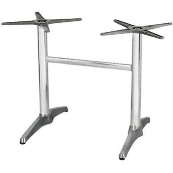 BASAMENTO IN ALLUMINIO MOIA RETTANGOLARE 120X80 CM