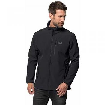 Veste Jack Wolfskin Whirlwind Softshell Homme Noir FR: M