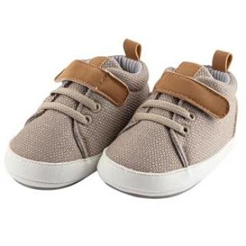 Sterntaler Baby‑Sneaker „Sternenlicht“ – 17 cm – beige, mit Klettverschluss