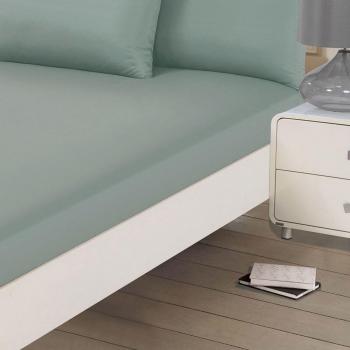 Brentfords Duck Egg Superking Fitted Sheet