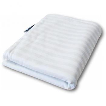 Alvi 931791176 Babybettdecke – Beige Jersey mit Blockstreifen