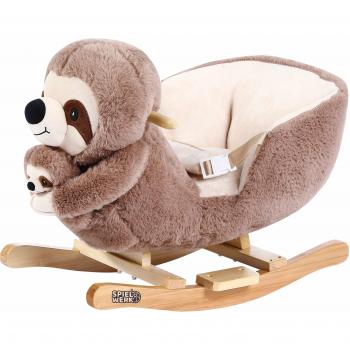 Sicherheits-Schaukeltier Faultier Braun – Kinderspielzeug