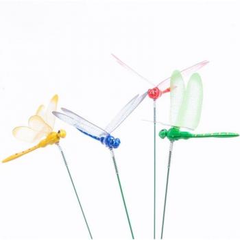 10PCS Outdoor Dragonfly Garden Decorations