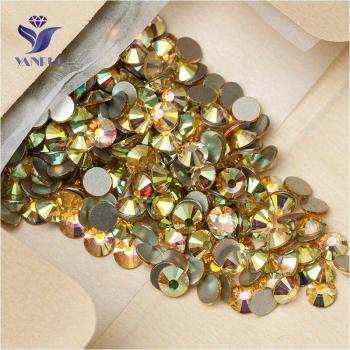 YANRUO 2058 NoHF Jonquil AB Strass Stones