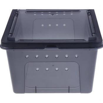 Caisse en plastique pour reptiles et insectes