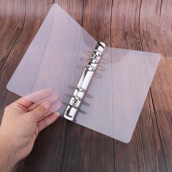 A6 A5 B5 Transparent Twill PP Binder 6-Hole 9-Hole Folder PVC